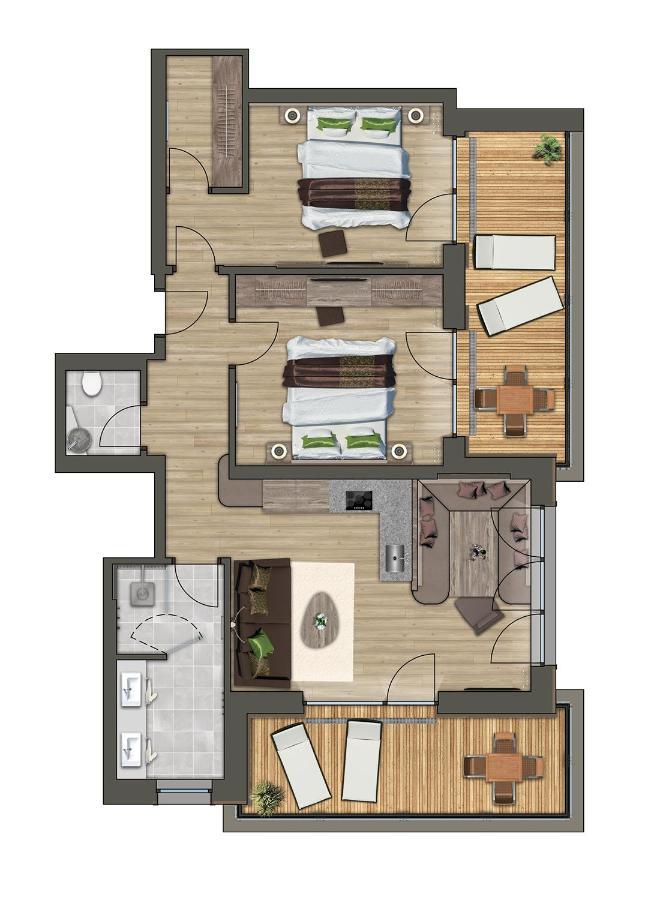 Apartmenthaus Wiesenhof Aschau Im Zillertal Exterior photo